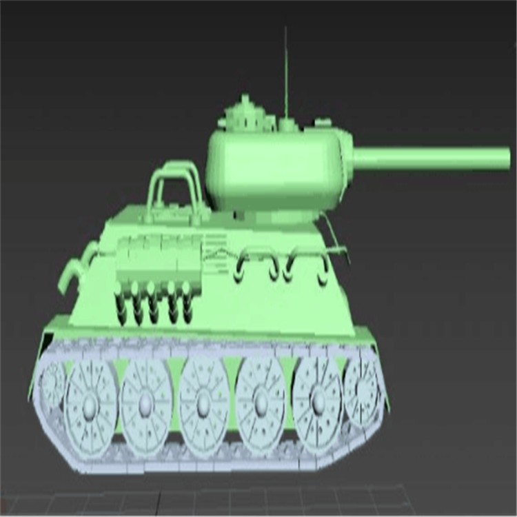 井陉充气军用坦克模型